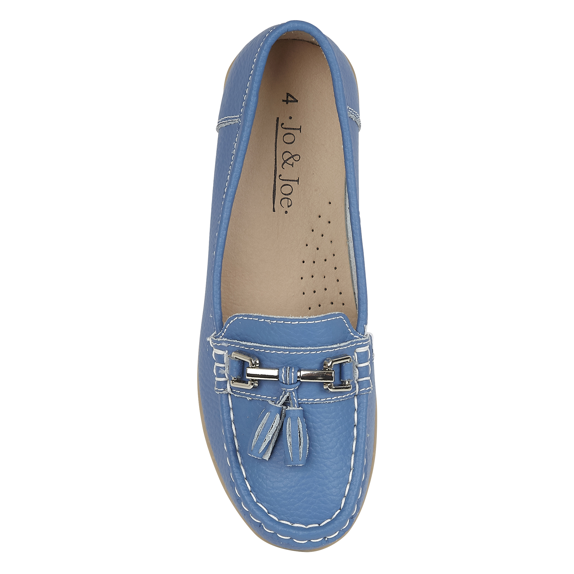 Bright blue loafers discount